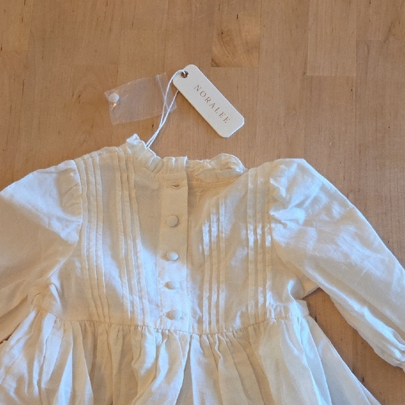 Elegant White Kids Blouse - Picture 2 of 6